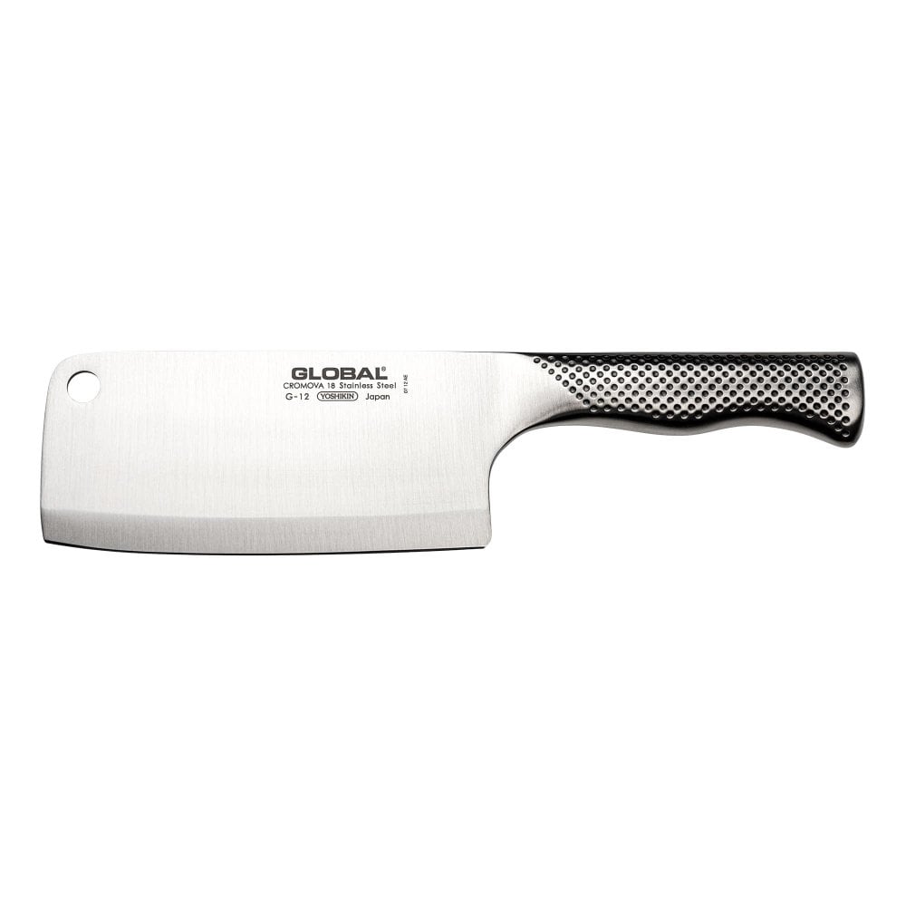 Global Meat Cleaver, 6 1/2, 16cm, Silver